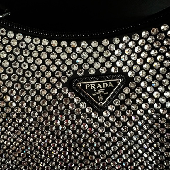 PRADA RE EDITION CRYSTAL HOBO BAG - Picture 8 of 15